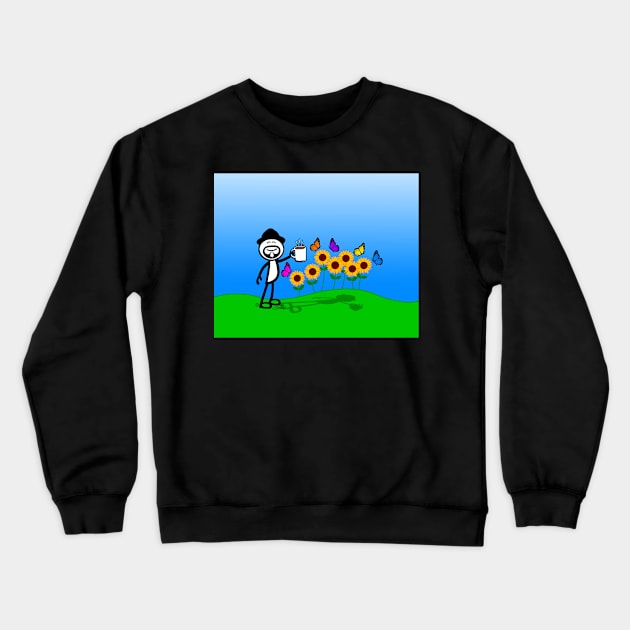 Spring Has Sprung Crewneck Sweatshirt by GDGCreations